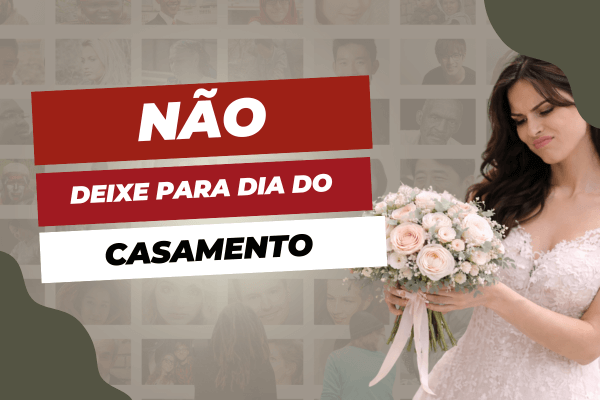 O que NÃO fazer com o buquê artificial na manhã do casamento
