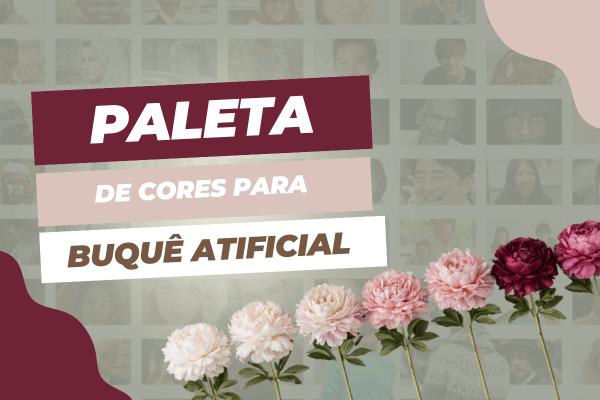 Como escolher a paleta de cores do buquê de noiva artificial sem errar na combinação