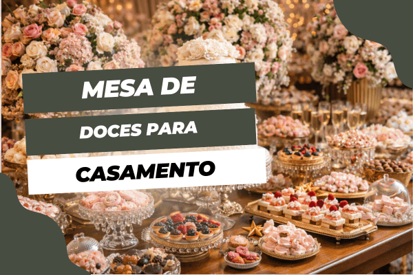 Mesa de doces casamento: como montar, quanto custa e ideias para acertar na escolha