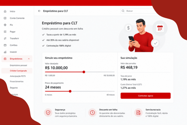 Empréstimo CLT Santander: como funciona e o que analisar antes de contratar